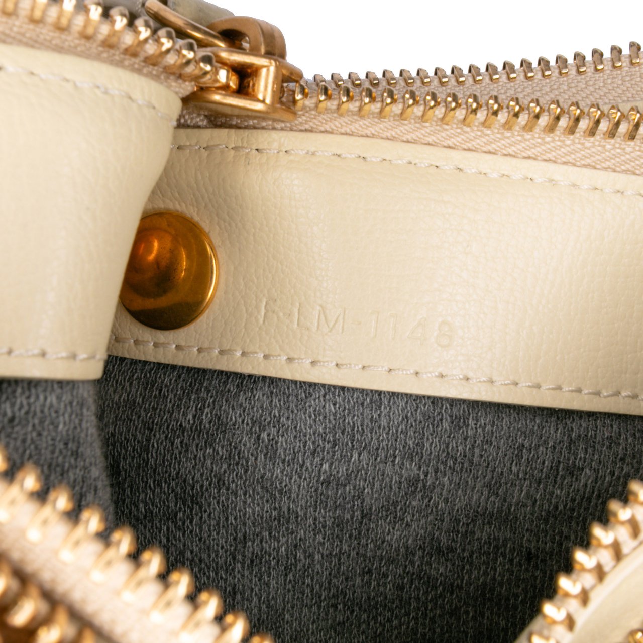 Celine Large Lambskin Trio Crossbody Bruin