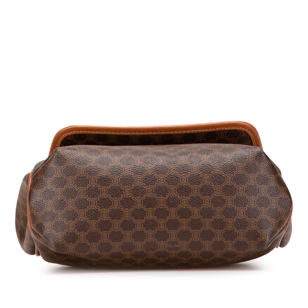 Celine Macadam Coated Canvas Crossbody Bruin