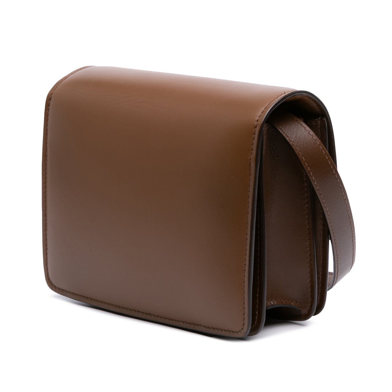 Celine Small Calfskin Classic Box Bruin