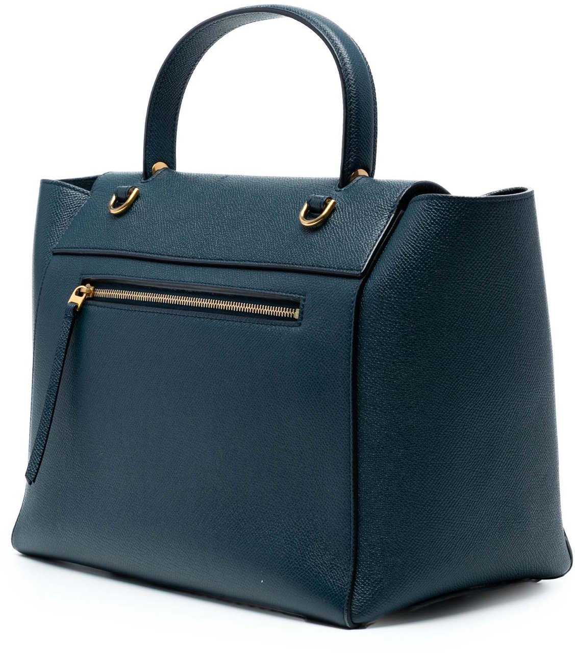 Celine Mini Grained Calfskin Belt Bag Blauw