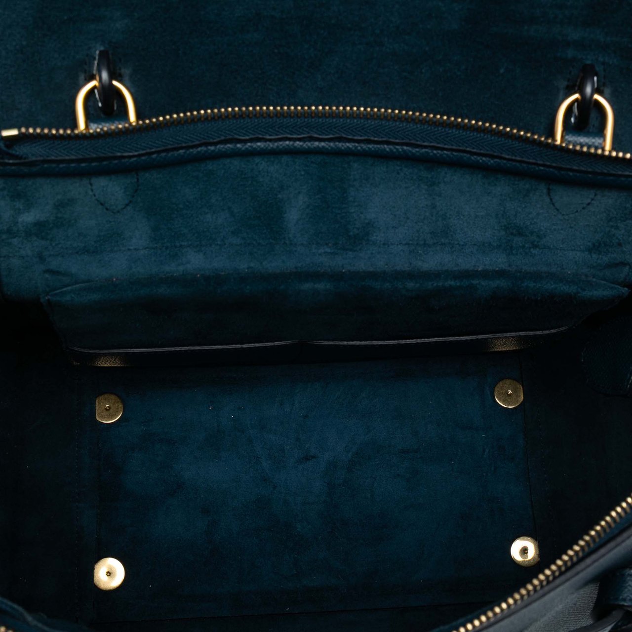 Celine Mini Grained Calfskin Belt Bag Blauw