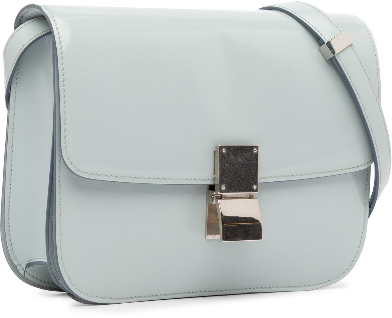 Celine Teen Calfskin Classic Box Grijs