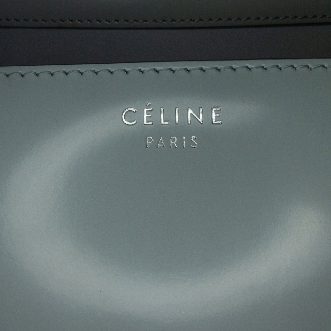 Celine Teen Calfskin Classic Box Grijs