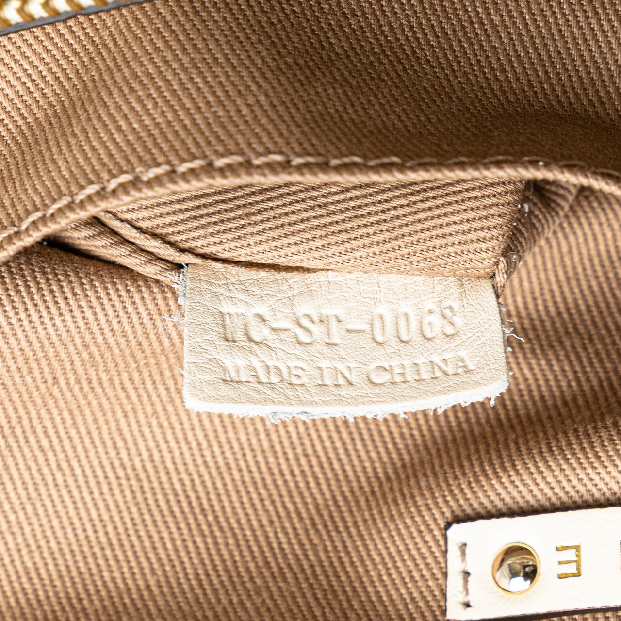 Celine Macadam Canvas Boogie Handbag Bruin