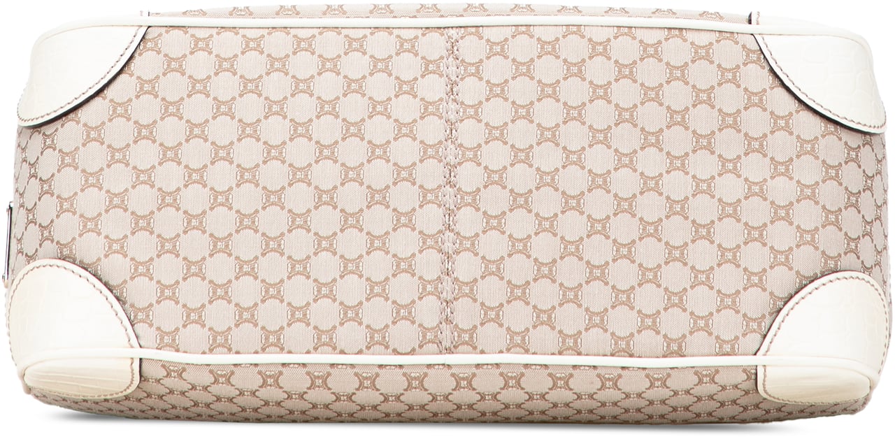 Celine Macadam Canvas Boogie Handbag Bruin