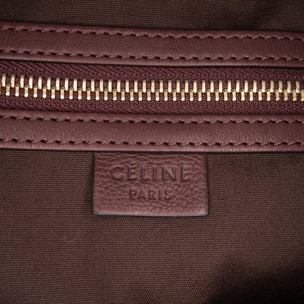 Celine Macadam Canvas Tote Bruin