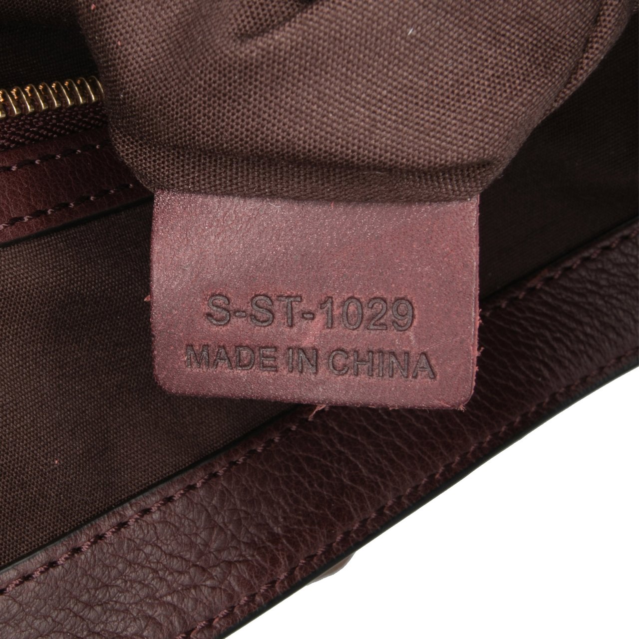 Celine Macadam Canvas Tote Bruin