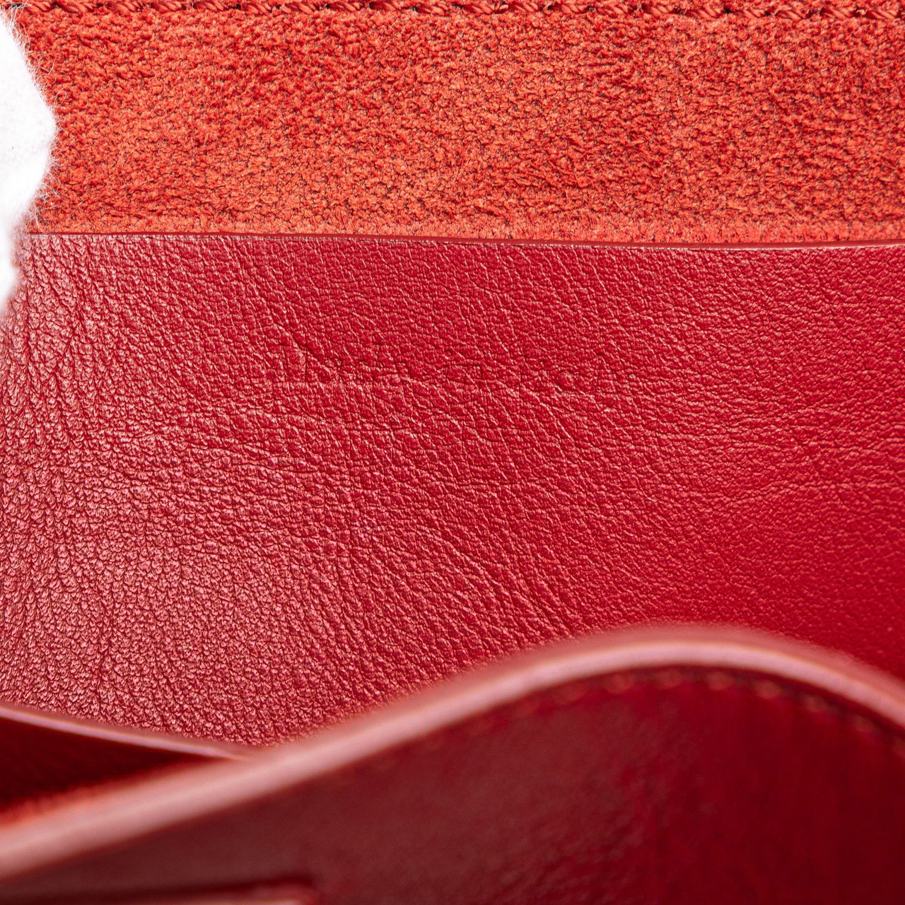 Celine Leather Big Bag Bucket Crossbody Rood