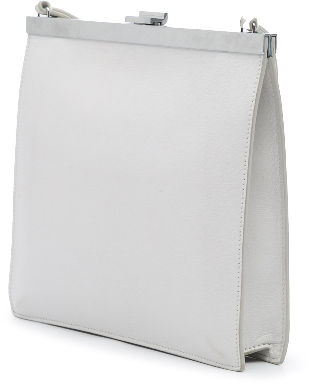 Celine Mini Leather Clasp Crossbody Wit