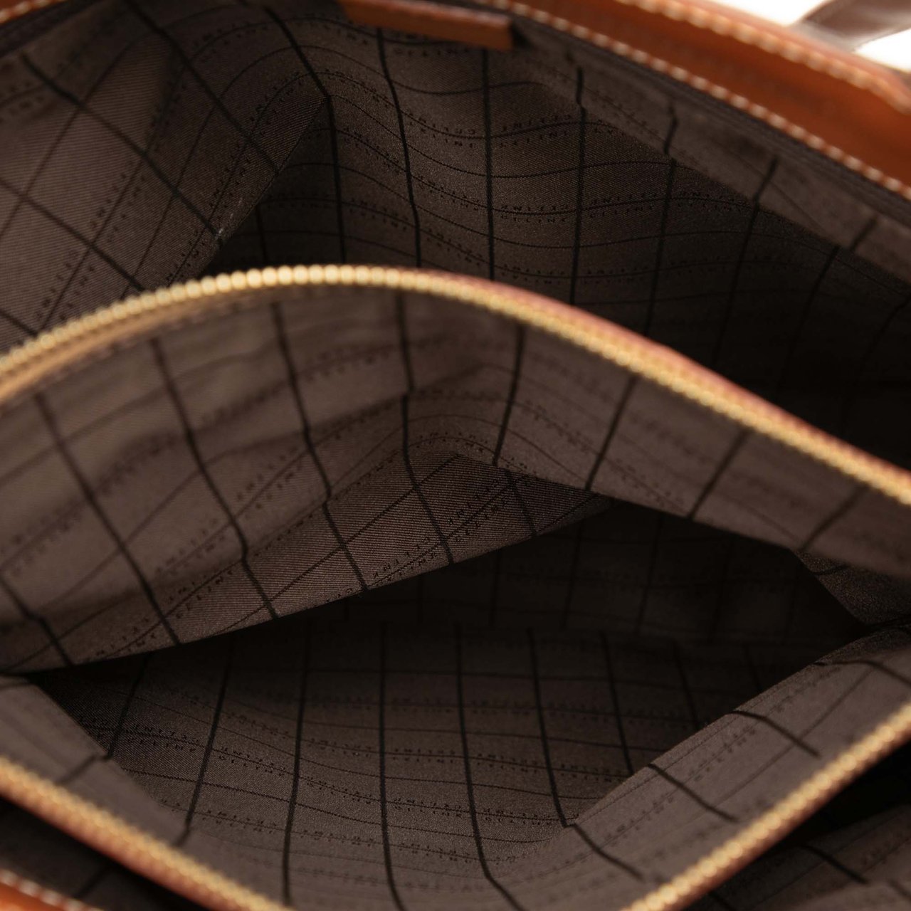 Celine Macadam Coated Canvas Tote Bruin