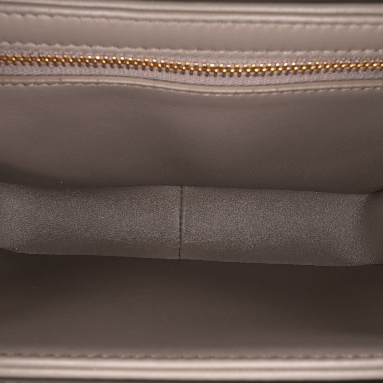 Celine Teen Shiny Calfskin Triomphe Crossbody Bruin