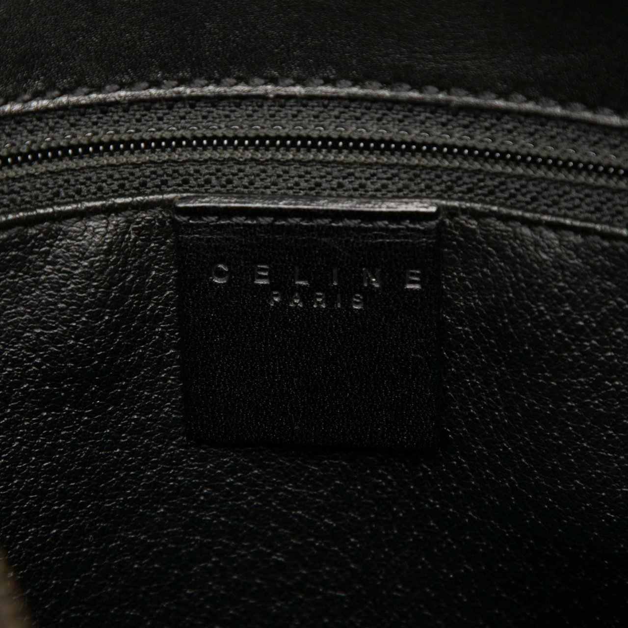 Celine Macadam Coated Canvas Handbag Bruin