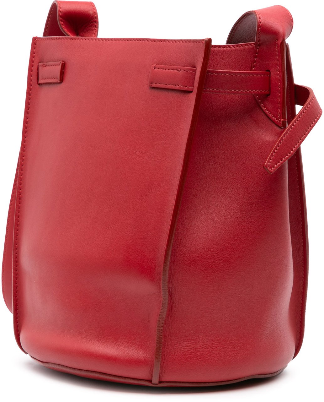 Celine Leather Big Bag Bucket Crossbody Rood