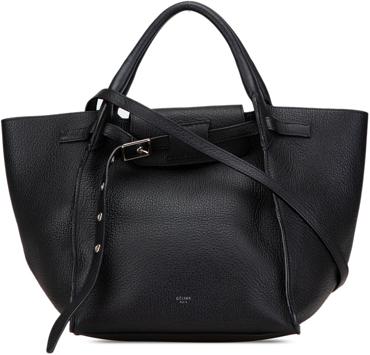 Celine Small Grained Calfskin Big Bag Zwart