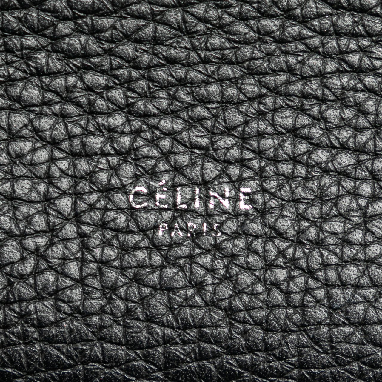 Celine Small Grained Calfskin Big Bag Zwart