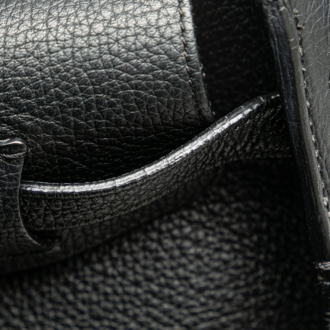 Celine Small Grained Calfskin Big Bag Zwart