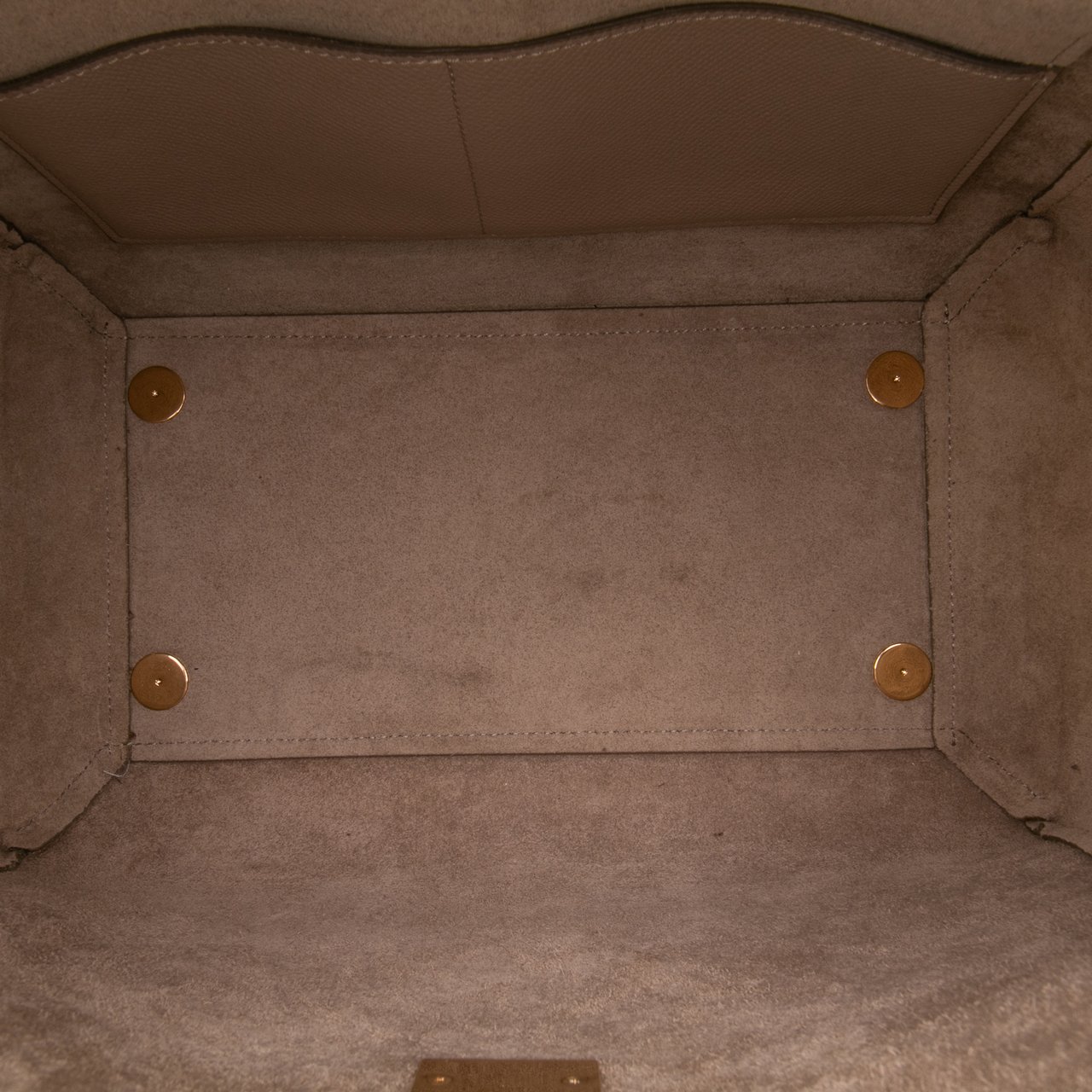 Celine Mini Grained Calfskin Belt Bag Bruin