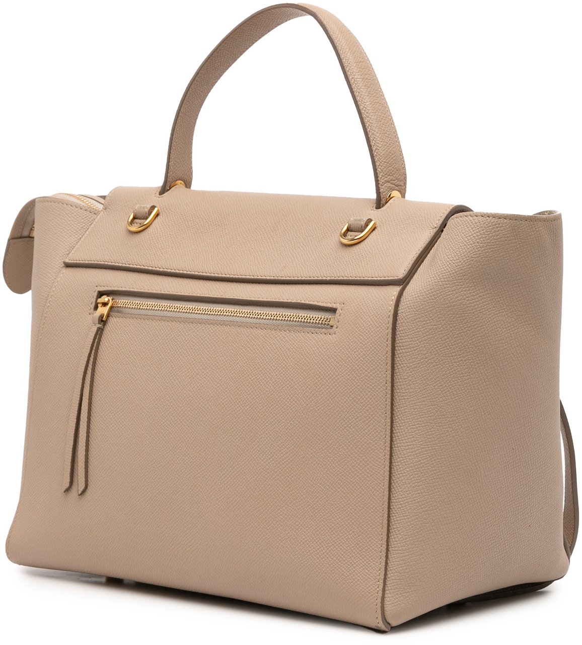 Celine Mini Grained Calfskin Belt Bag Bruin