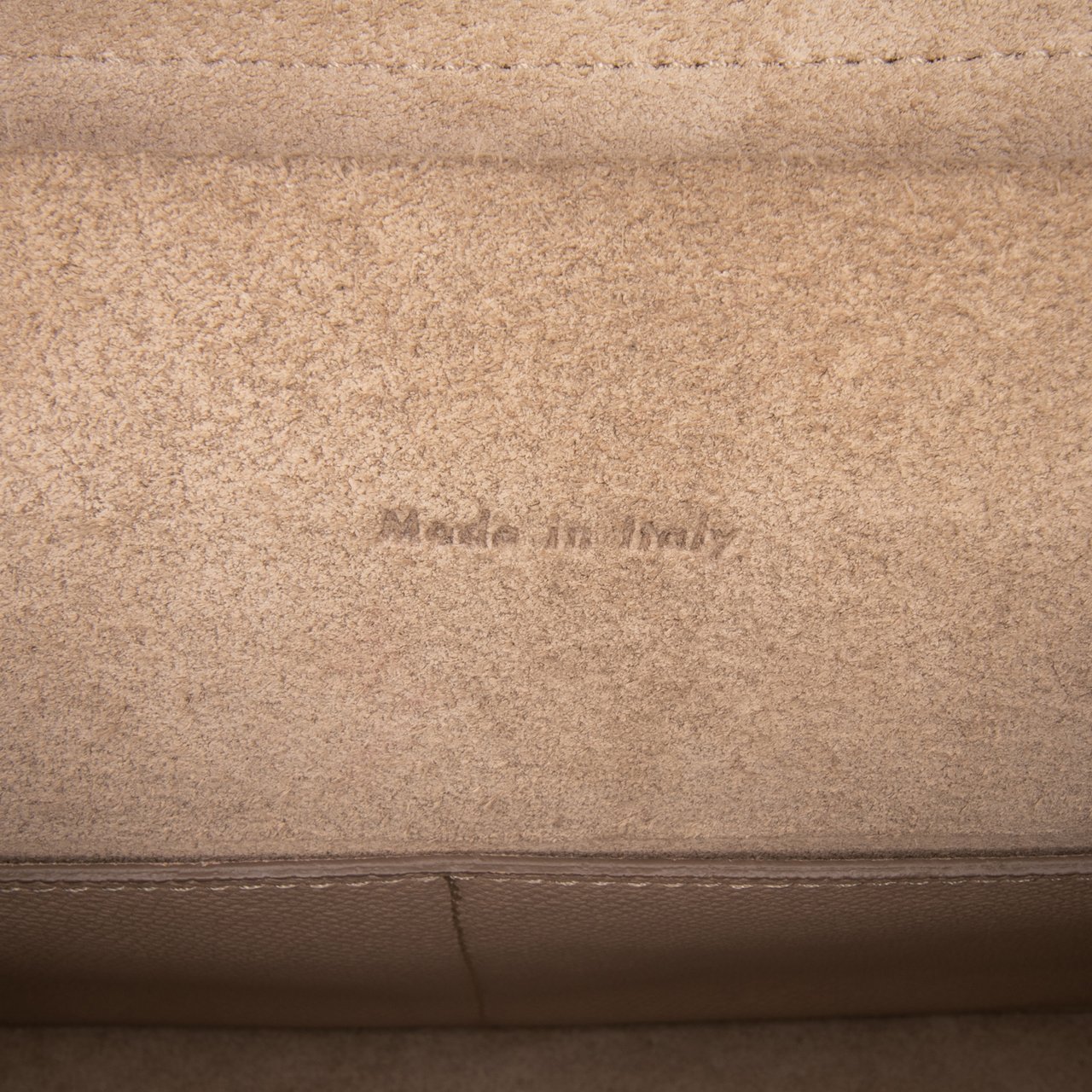 Celine Mini Grained Calfskin Belt Bag Bruin