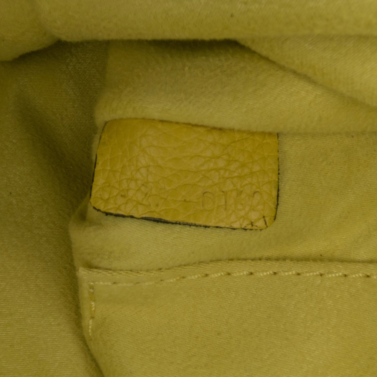 Celine Nano Luggage Tote Geel