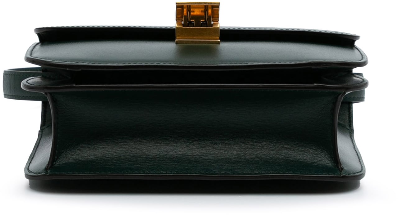 Celine Teen Calfskin Classic Box Groen