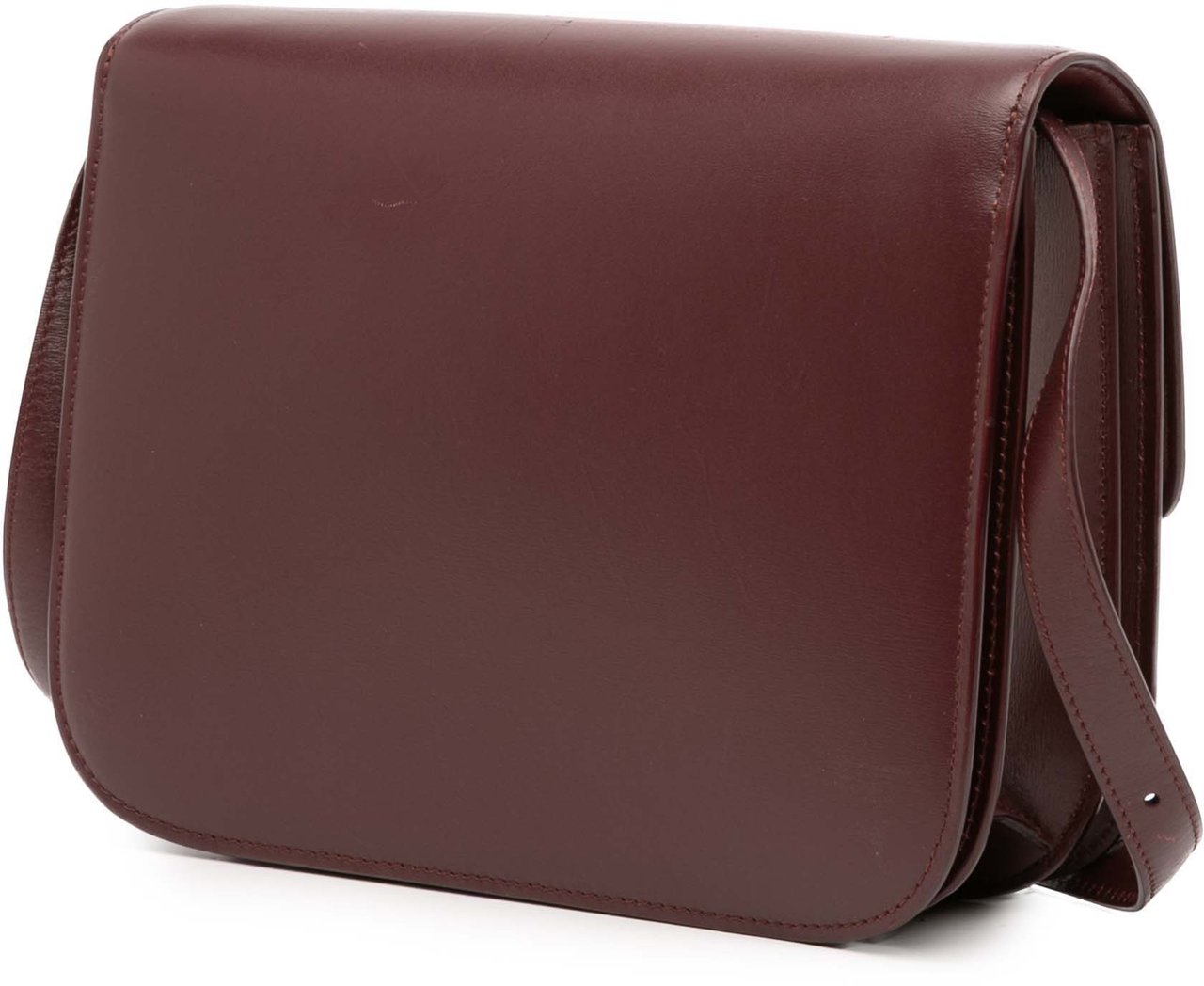 Celine Medium Calfskin Classic Box Rood