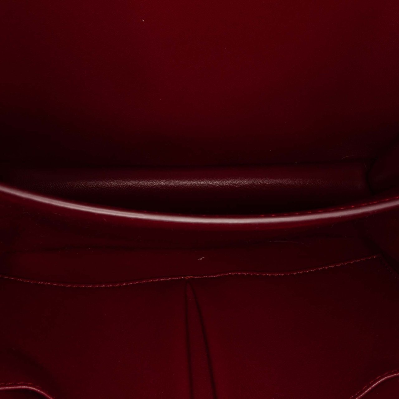 Celine Medium Calfskin Classic Box Rood