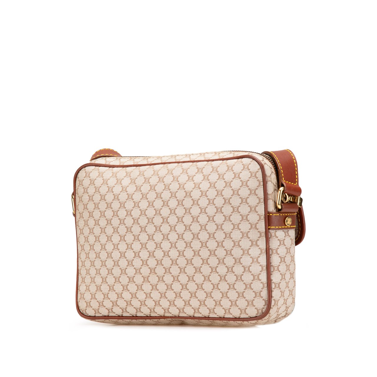 Celine Macadam Canvas Crossbody Bruin