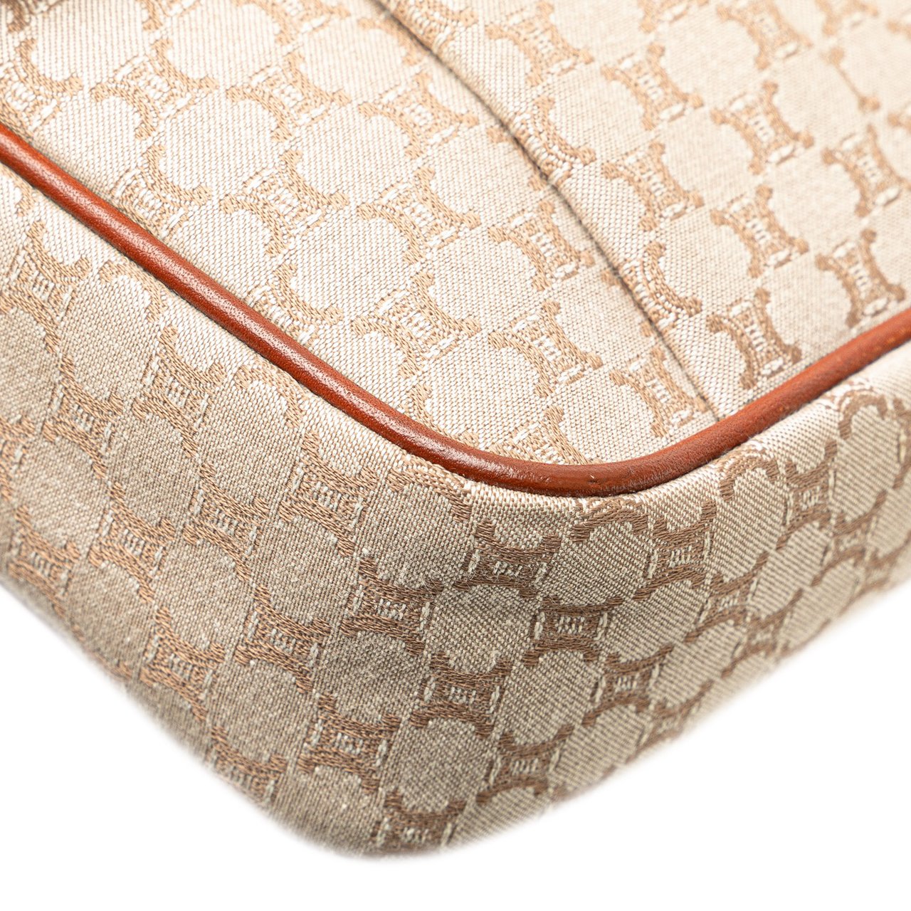 Celine Macadam Canvas Crossbody Bruin