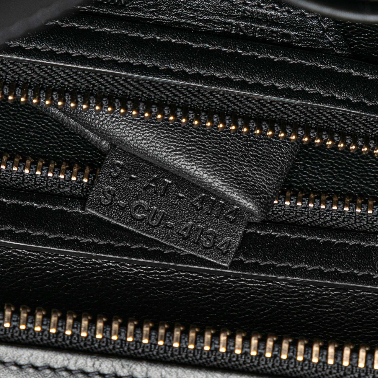 Celine Mini Tricolor Calfskin Luggage Tote Wit