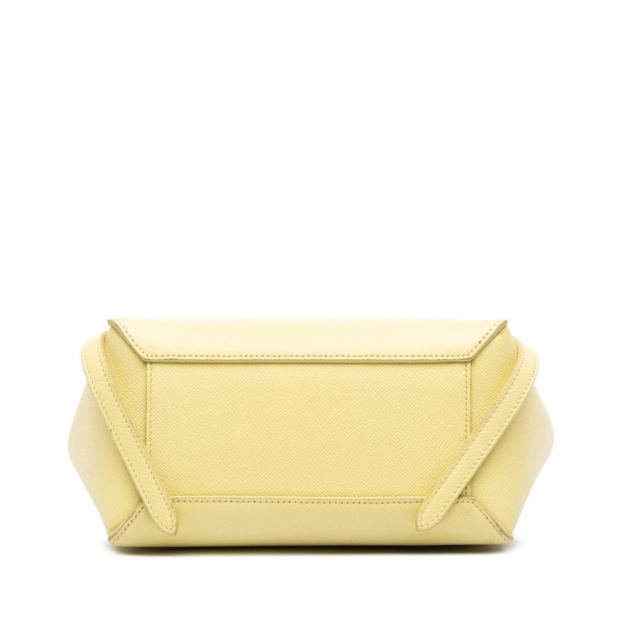 Celine Nano Grained Calfskin Belt Bag Geel