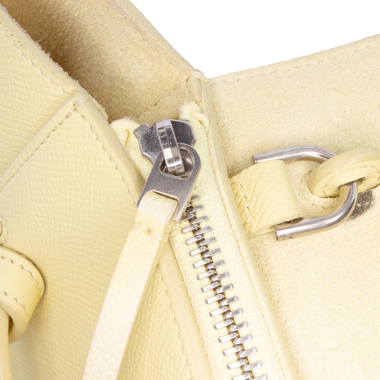 Celine Nano Grained Calfskin Belt Bag Geel