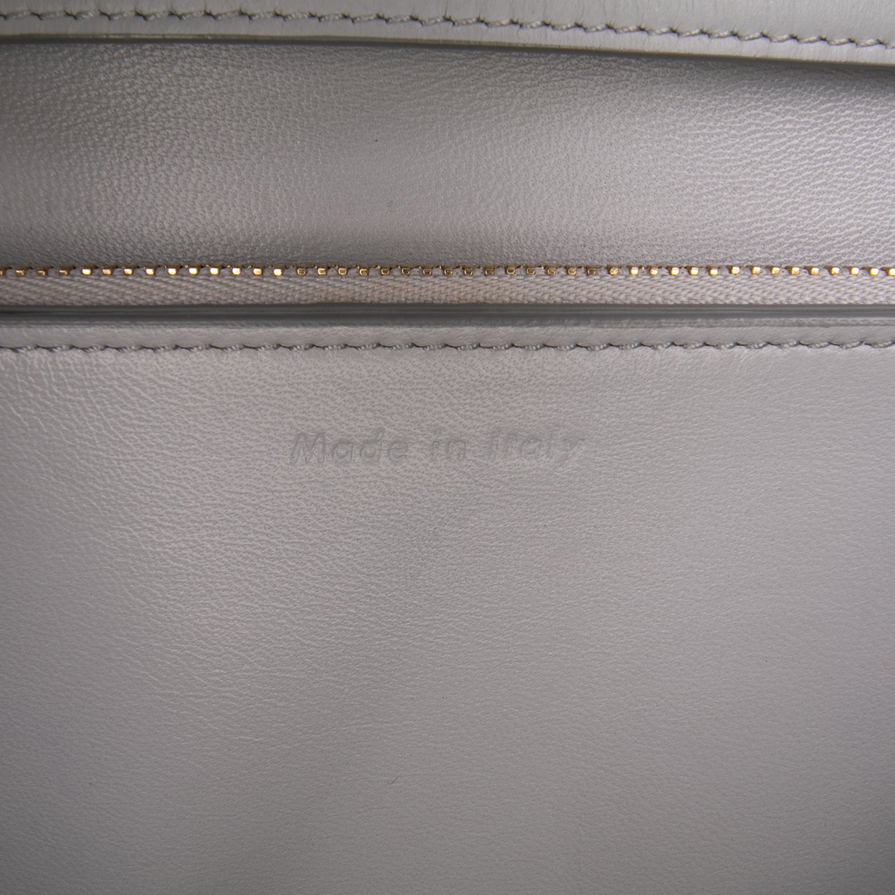 Celine Medium Calfskin Classic Box Grijs