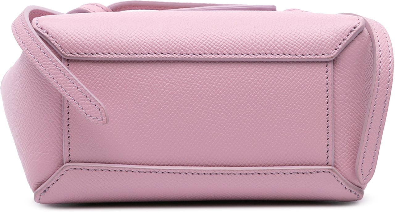 Celine Pico Grained Calfskin Belt Bag Roze
