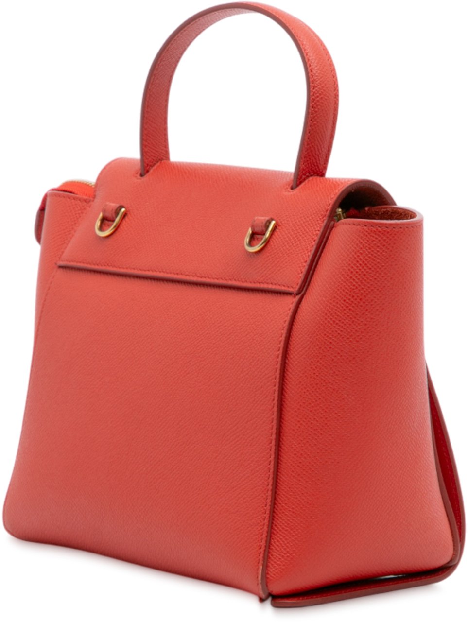 Celine Nano Grained Calfskin Belt Bag Rood