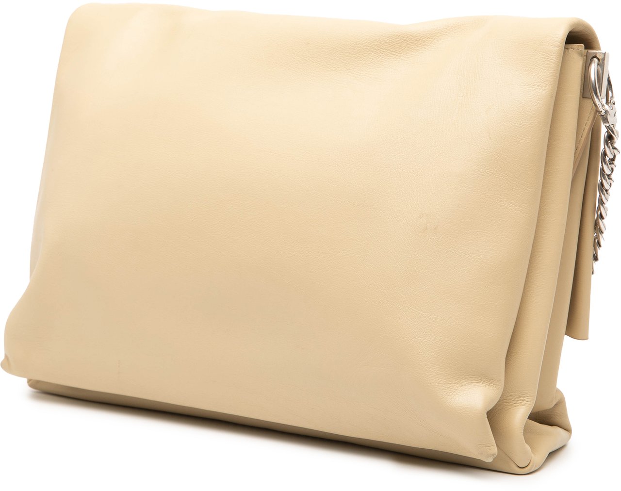 Celine Leather Blade Chain Shoulder Bag Bruin