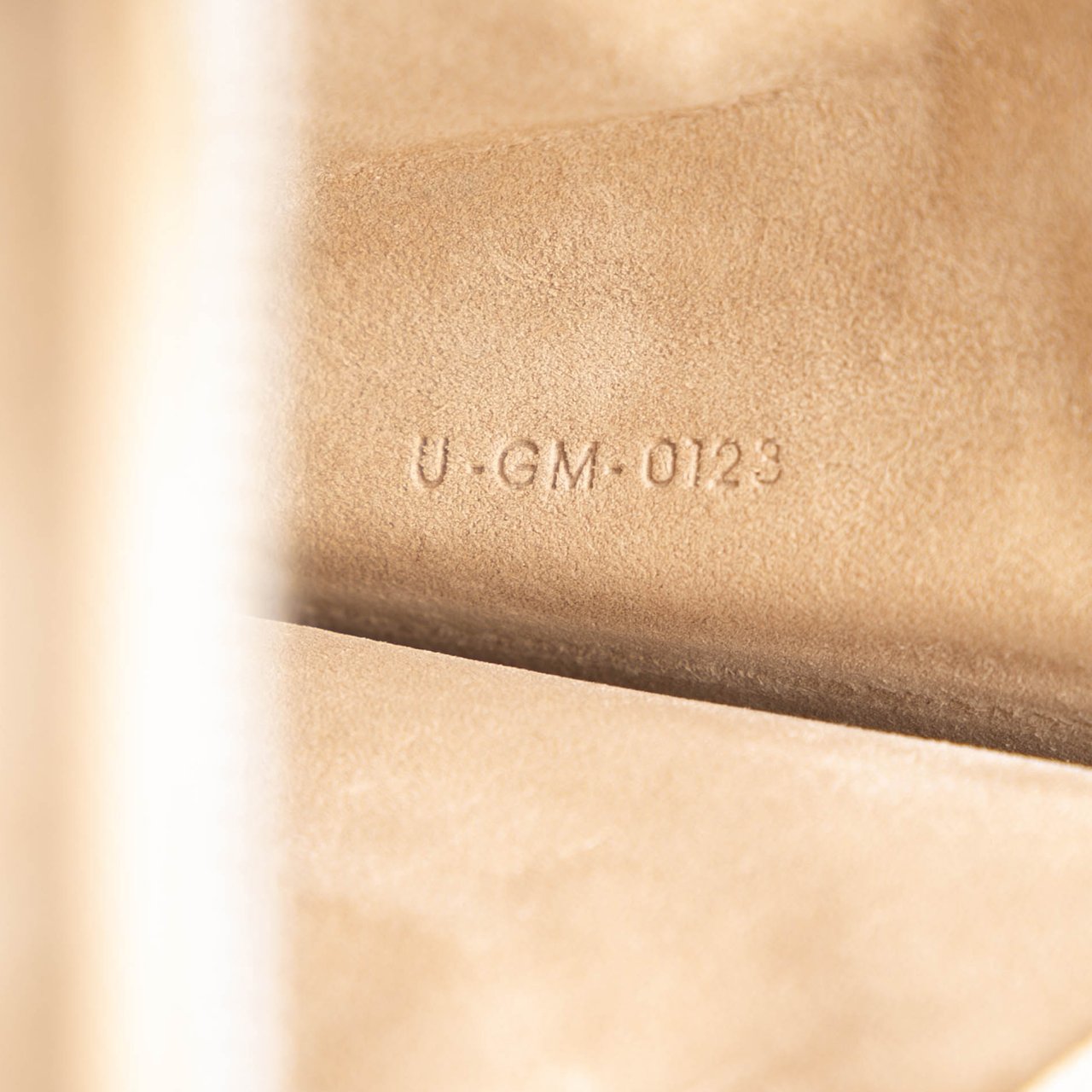 Celine Leather Blade Chain Shoulder Bag Bruin