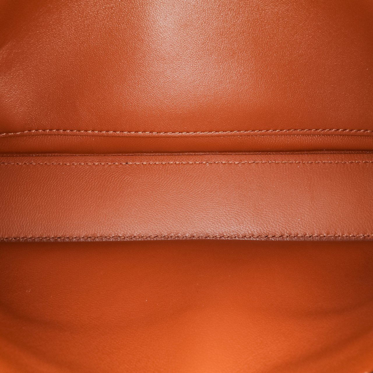 Celine Triomphe Coated Canvas Triomphe Chain Shoulder Bag Bruin