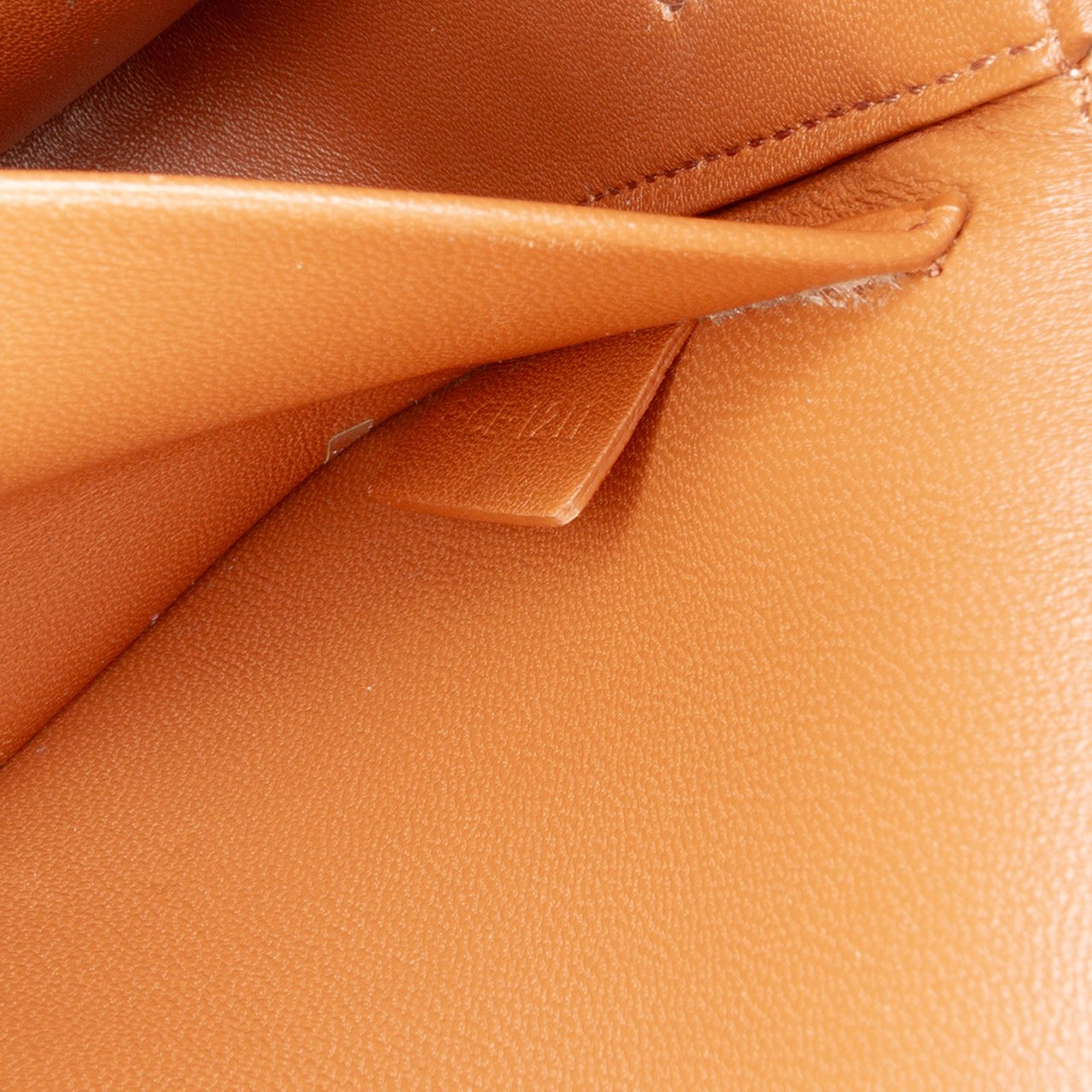 Celine Shiny Calfskin Claude Shoulder Bag Bruin