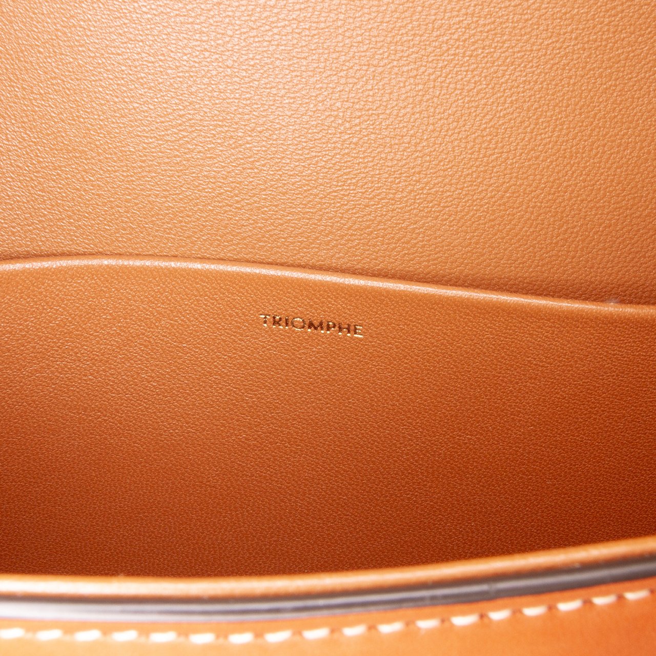Celine Shiny Calfskin Claude Shoulder Bag Bruin