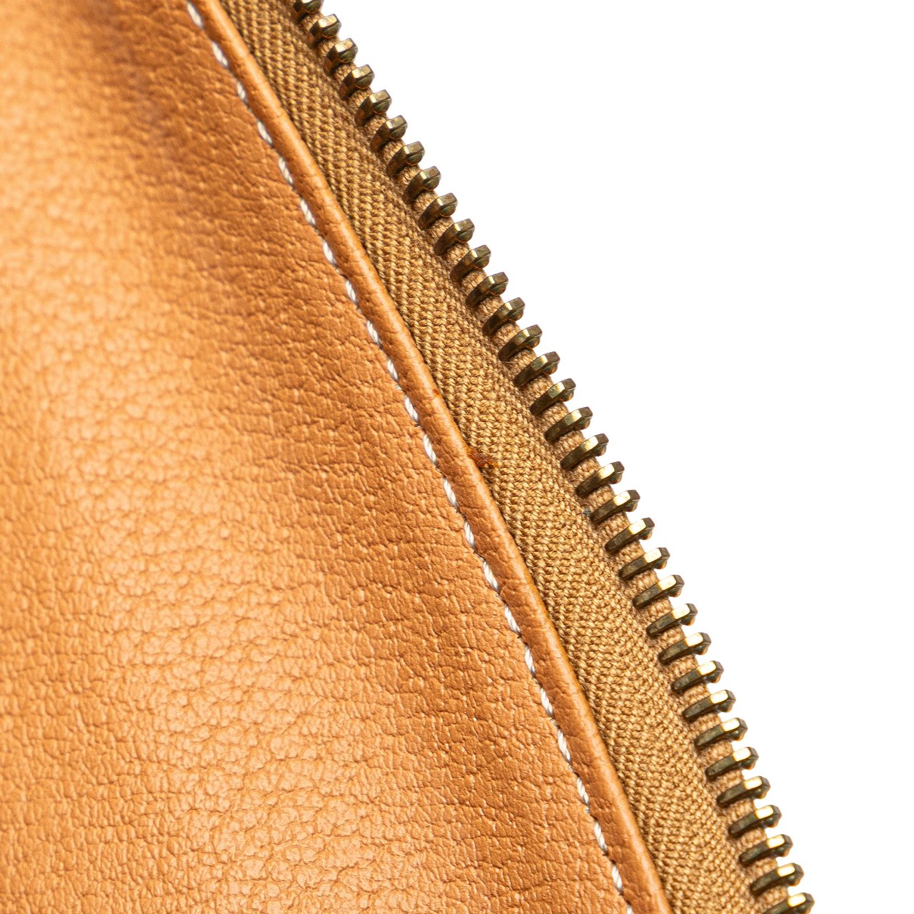 Celine Macadam Coated Canvas Clutch Bruin