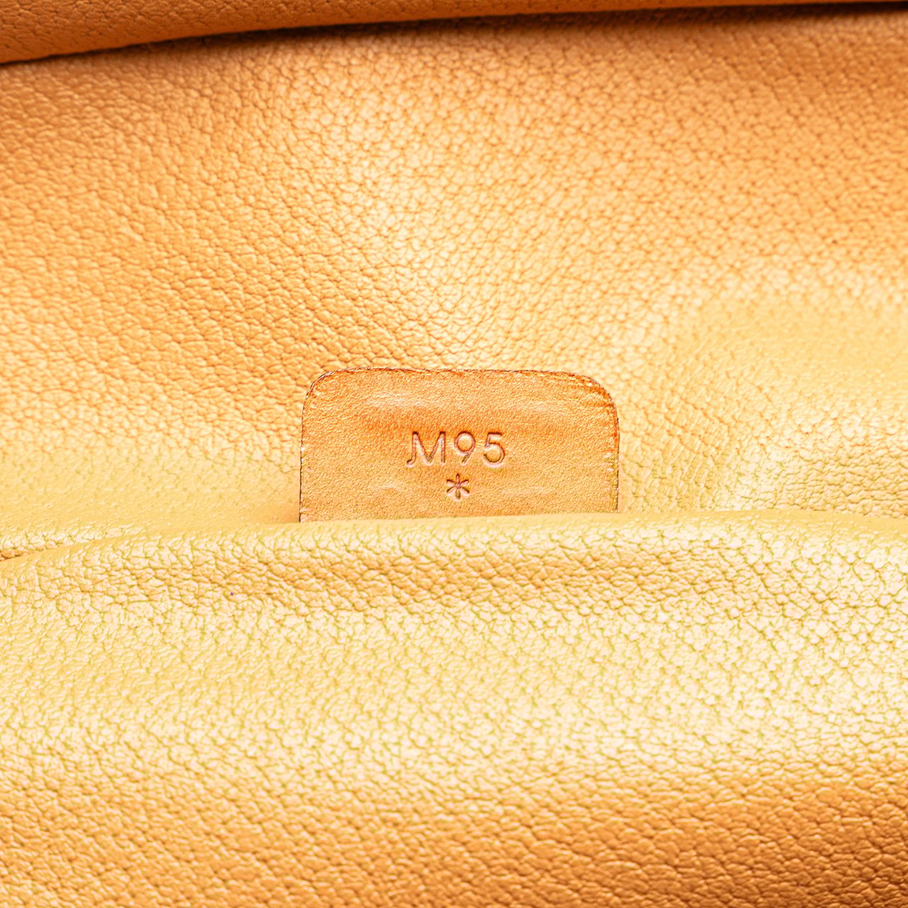 Celine Macadam Coated Canvas Vanity Bag Bruin