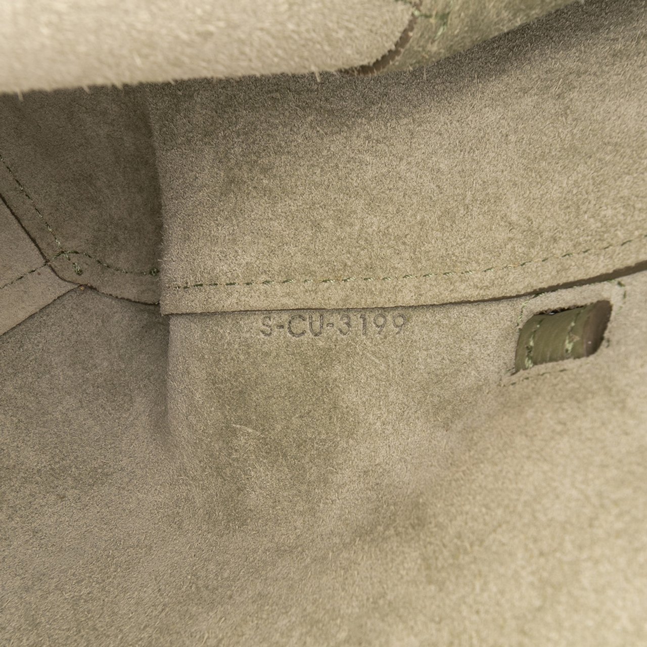 Celine Nano Grained Calfskin Belt Bag Groen