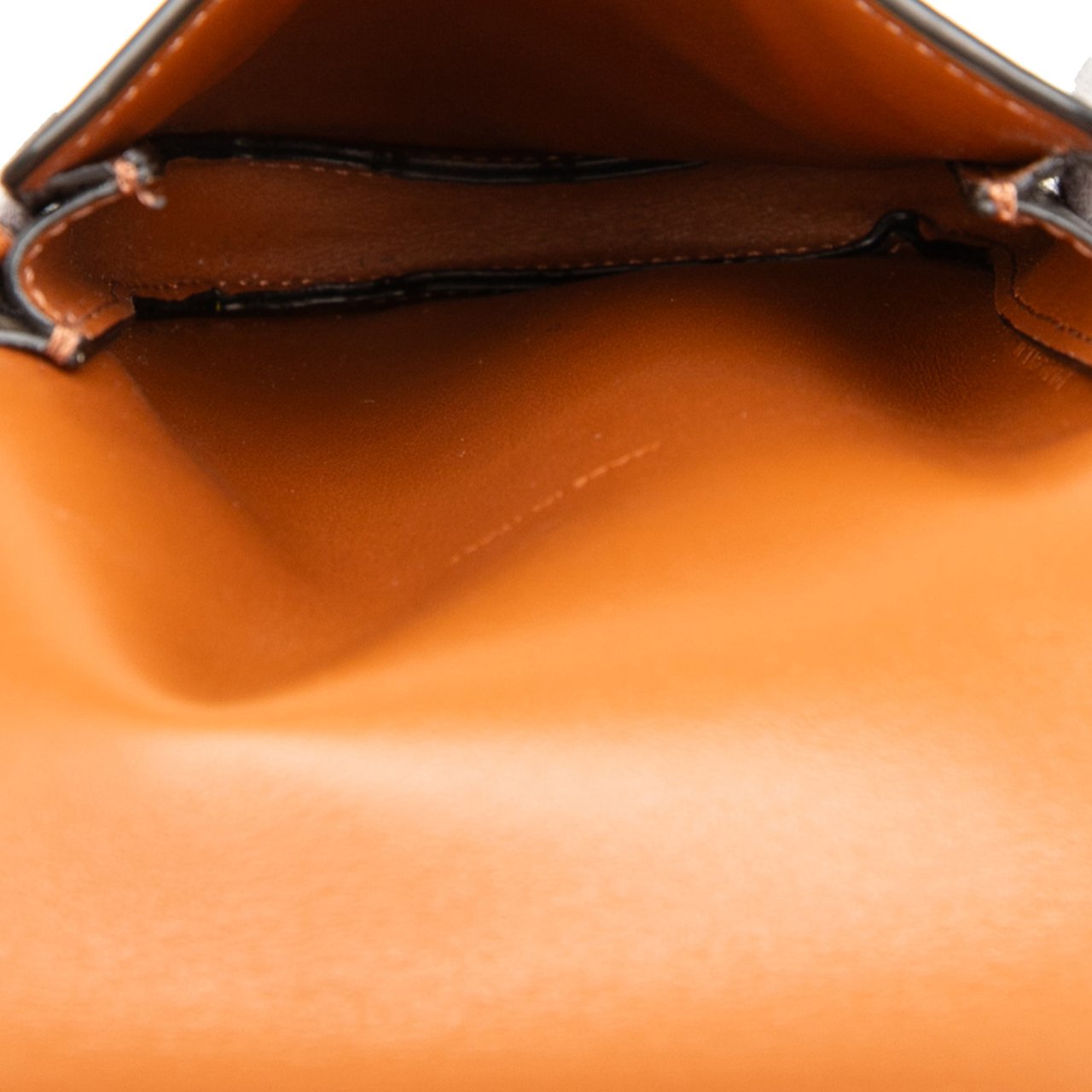 Celine Triomphe Coated Canvas Phone Pouch Flap Crossbody Bruin