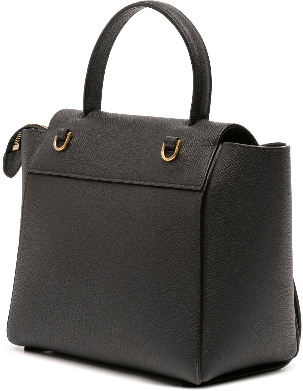 Celine Nano Grained Calfskin Belt Bag Zwart