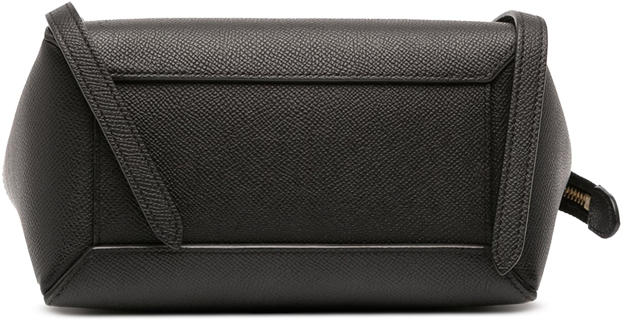 Celine Nano Grained Calfskin Belt Bag Zwart