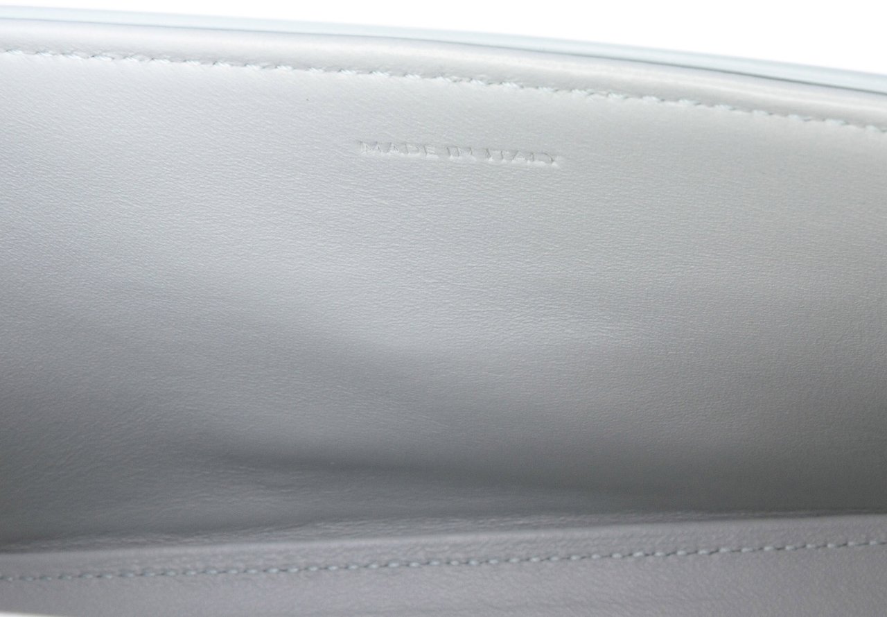 Celine Shiny Calfskin Claude Shoulder Bag Grijs