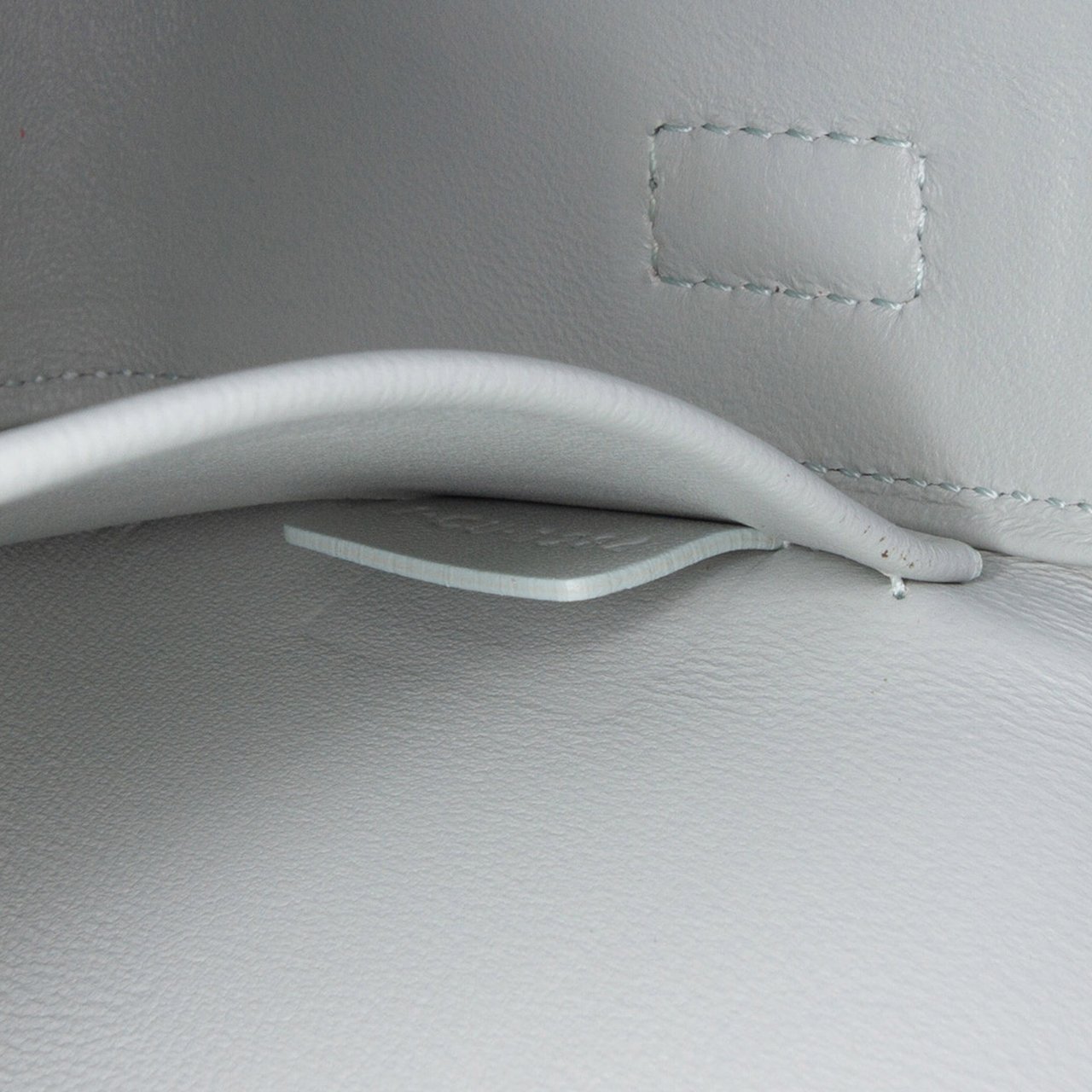 Celine Shiny Calfskin Claude Shoulder Bag Grijs