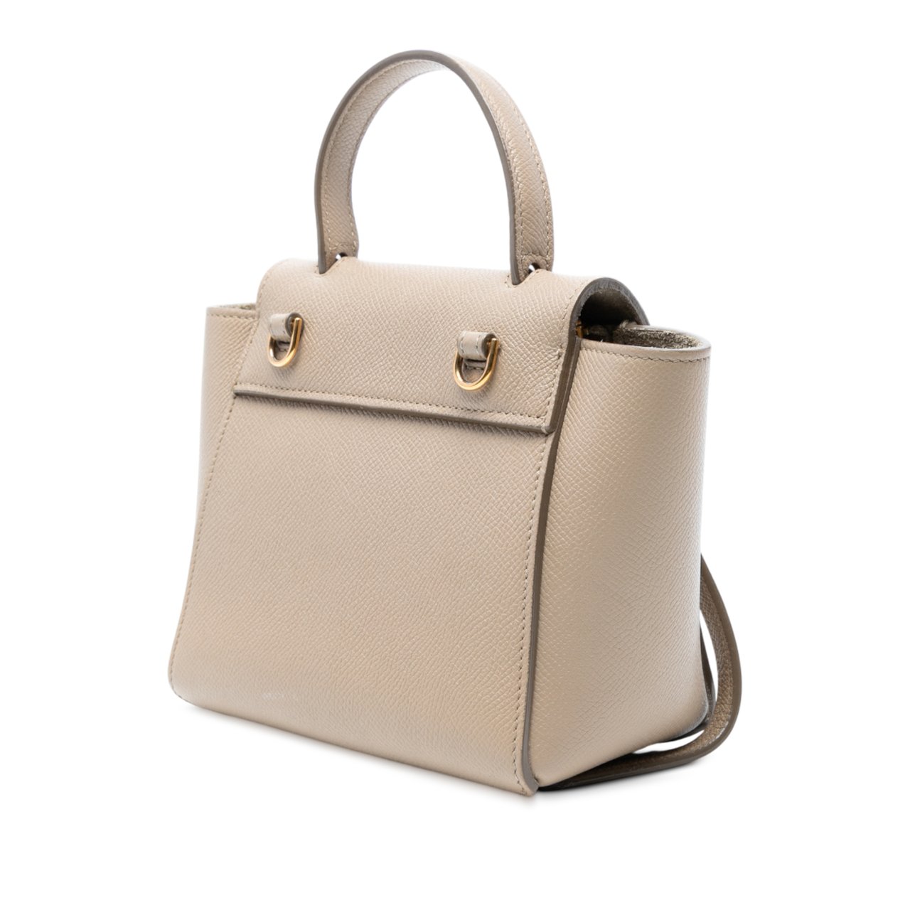 Celine Pico Grained Calfskin Belt Bag Bruin