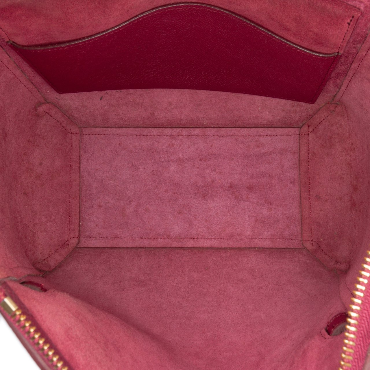 Celine Micro Grained Calfskin Belt Bag Rood